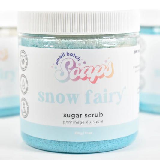 Small Batch Soaps- Snow Fairy Sugar Scrub