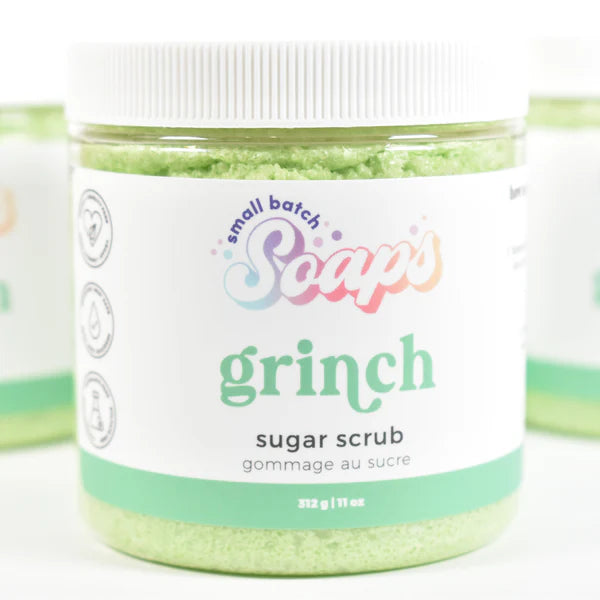 Small Batch Soaps- Grinch Sugar Scrub