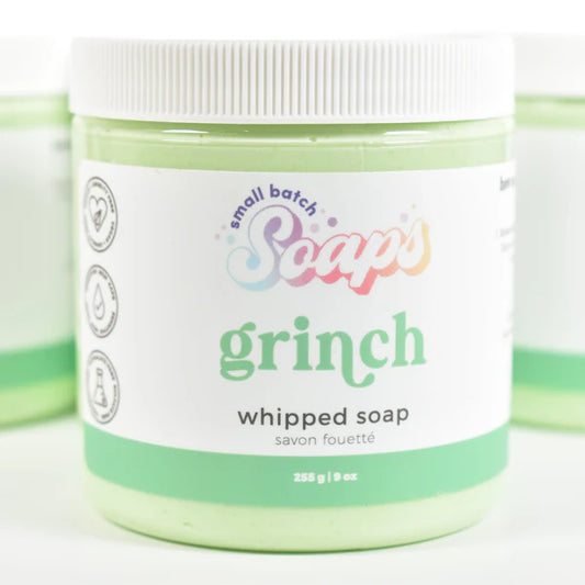 Small Batch Soaps- Grinch Whipped Soap