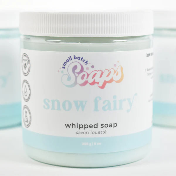 Small Batch Soaps- Snow Fairy Whipped Soap