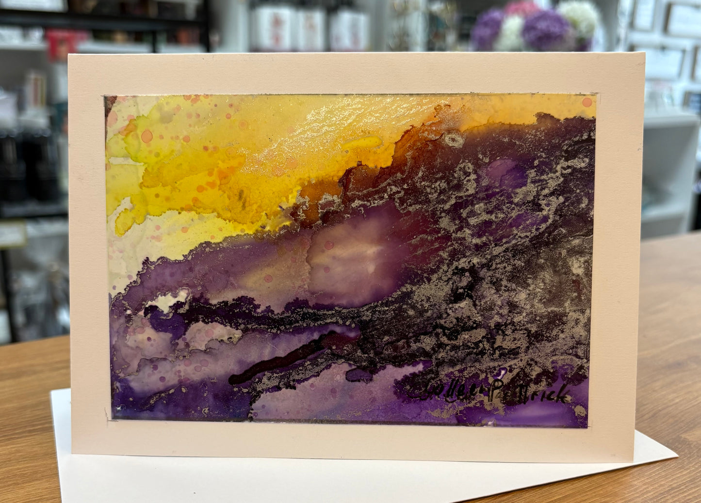 Colleen Pattrick - Handmade Abstract Greeting cards