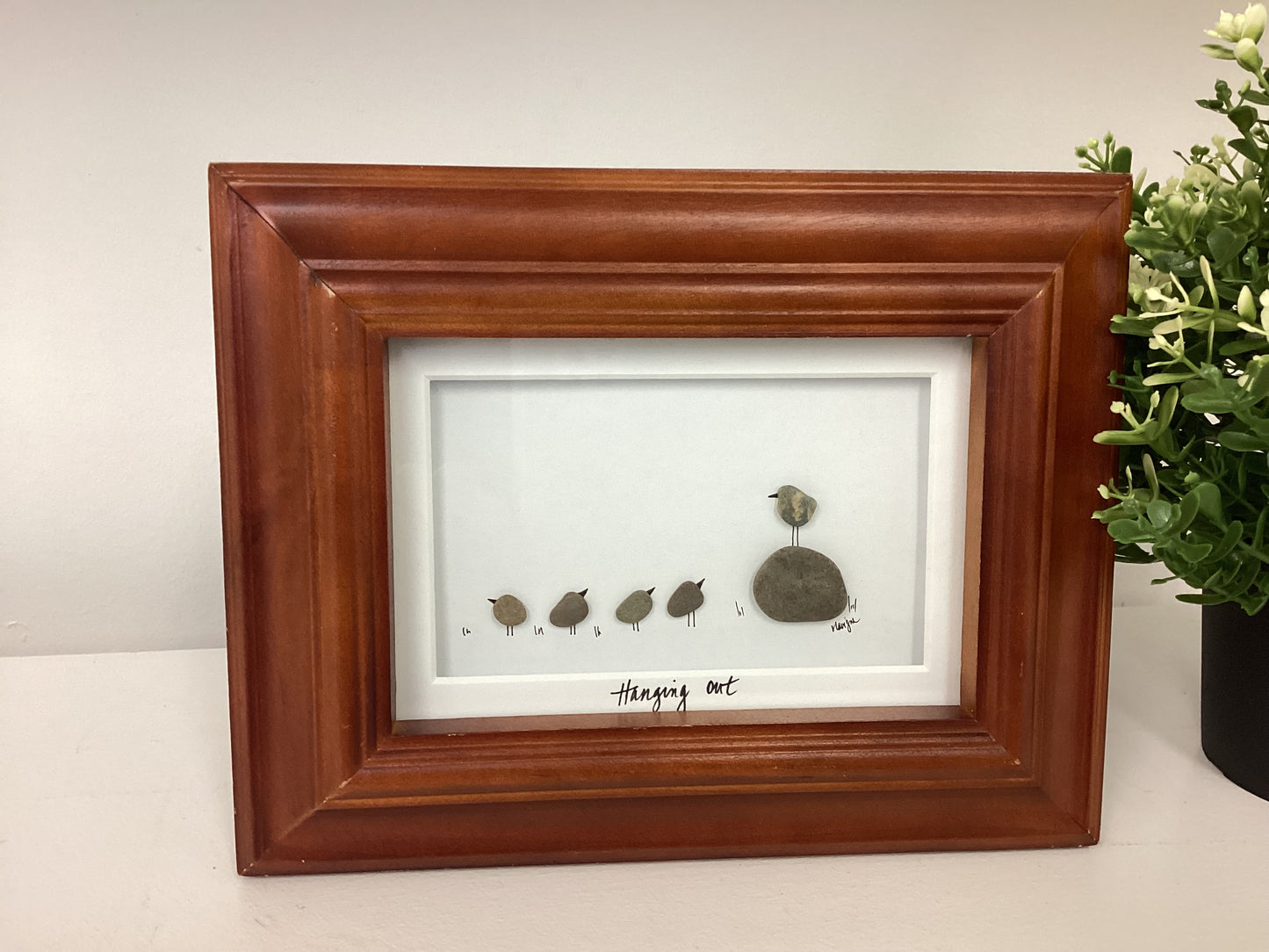 The Whispering Pebble- Framed Art