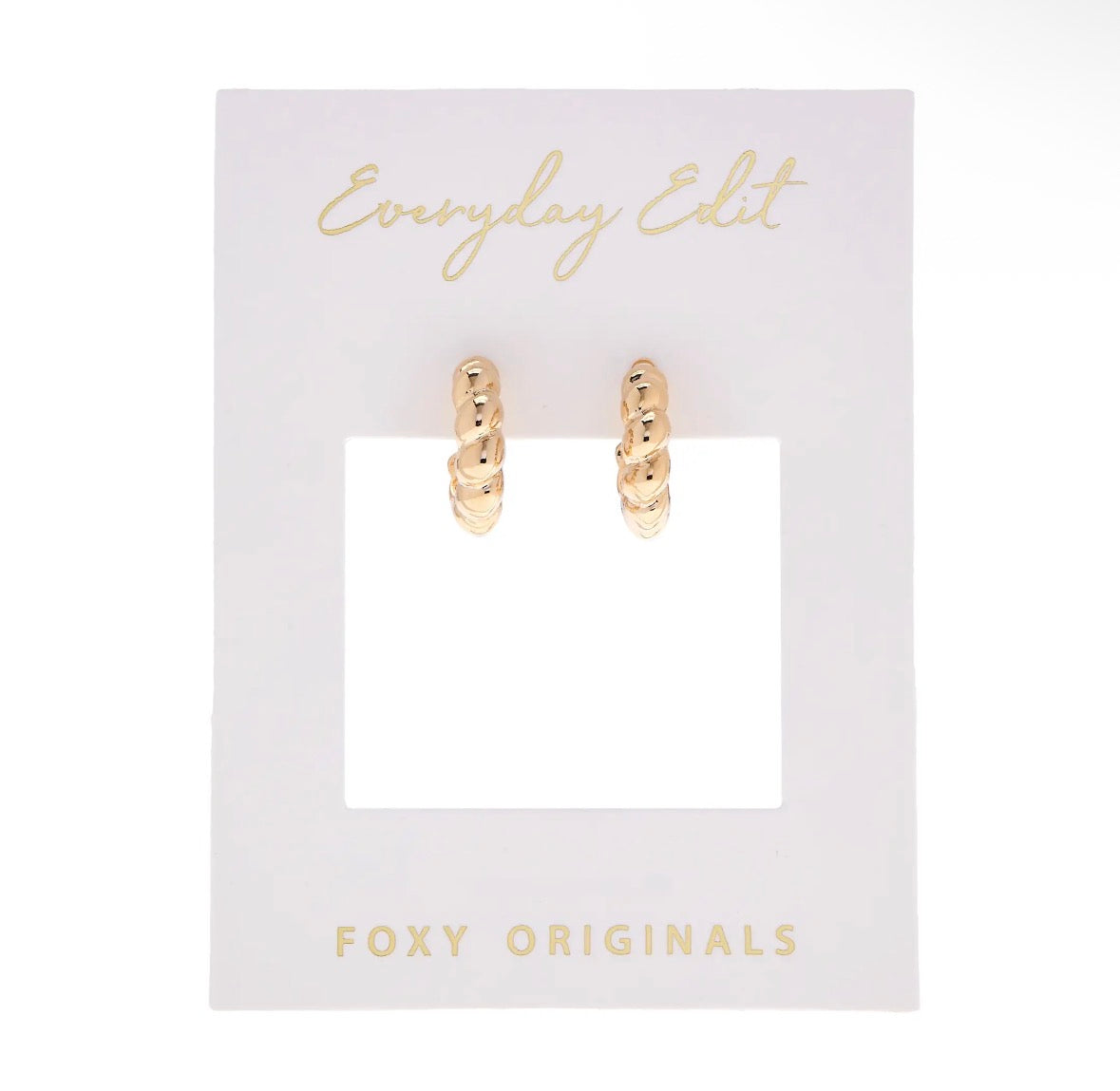 Foxy Originals - Croissant Earrings