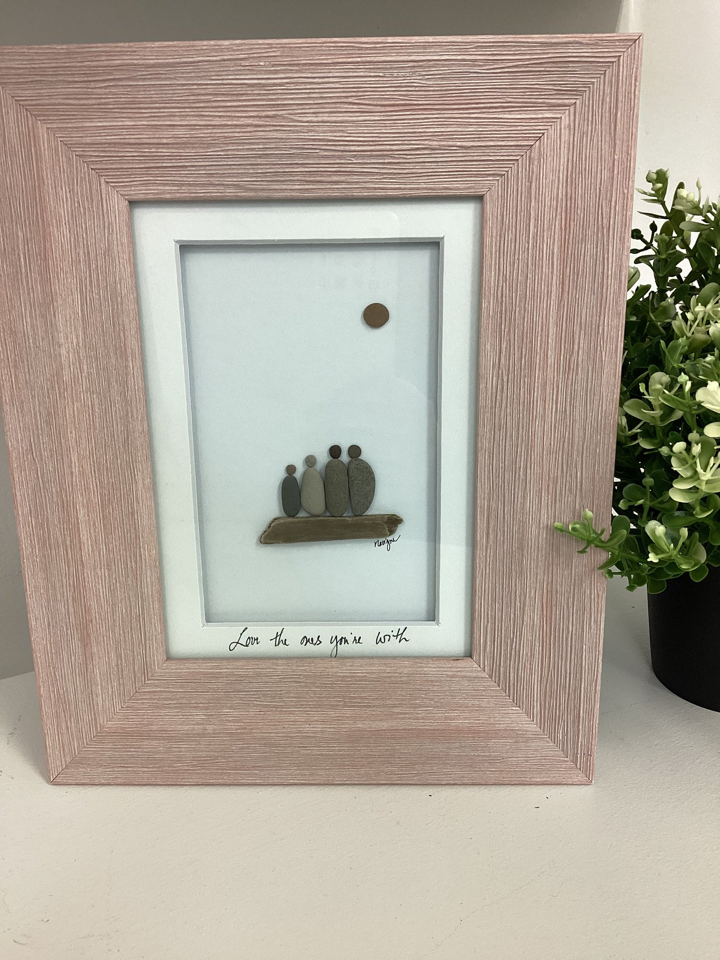 The Whispering Pebble- Framed Art