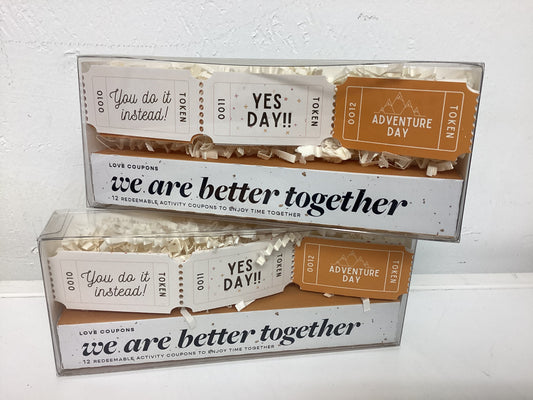 We are Better Together! - Date Night Gift Box