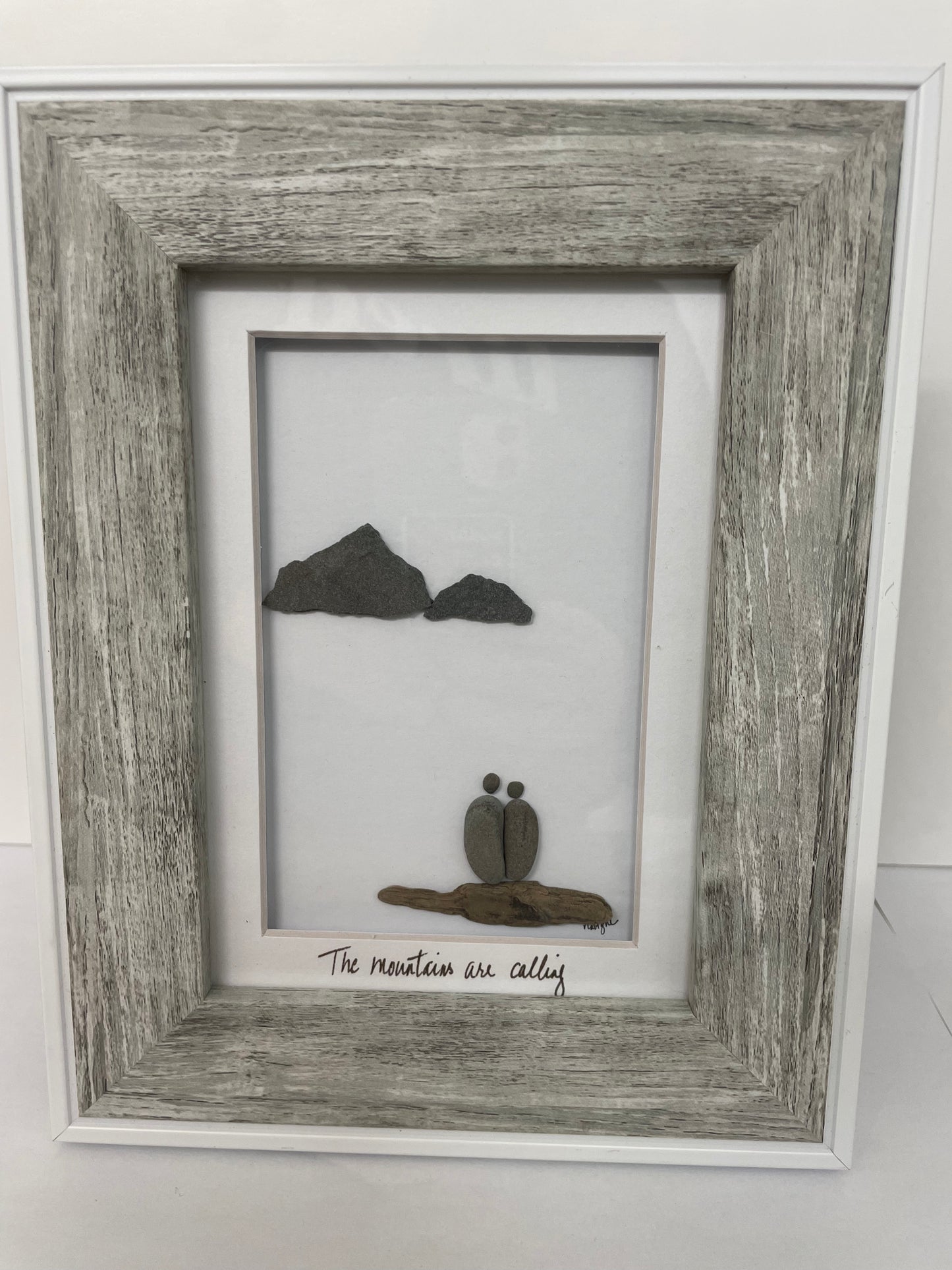 The Whispering Pebble- Framed Art