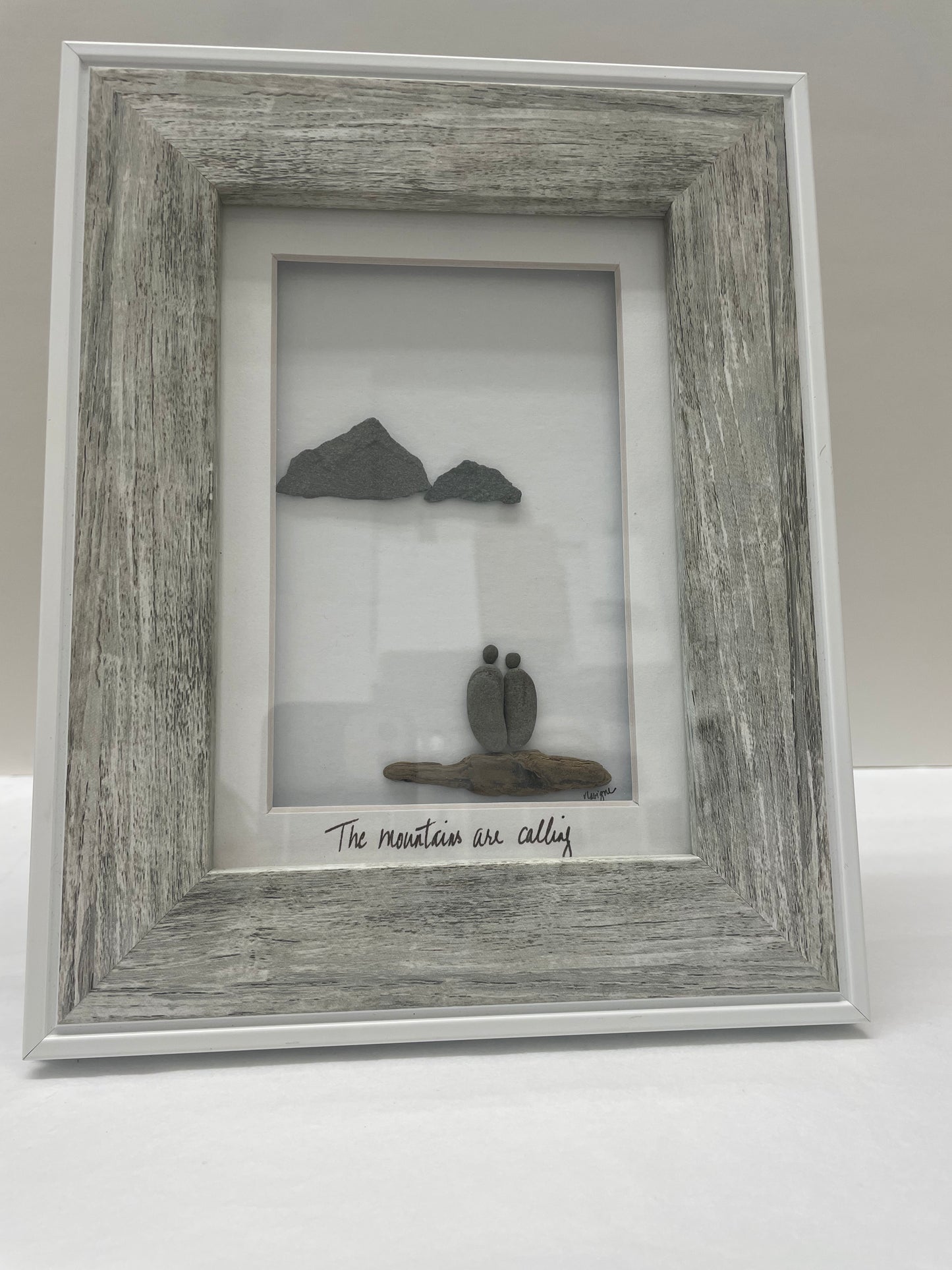 The Whispering Pebble- Framed Art