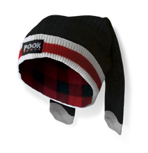 Pook Sock Toque Black