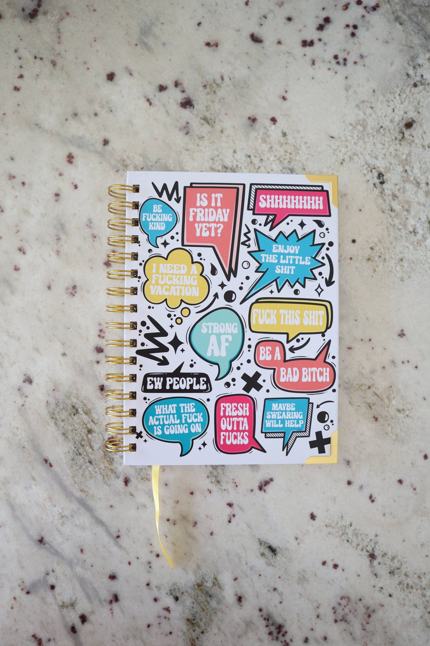 DIYxe - Funny Affirmation Planner | Undated Planner | Sweary Planner