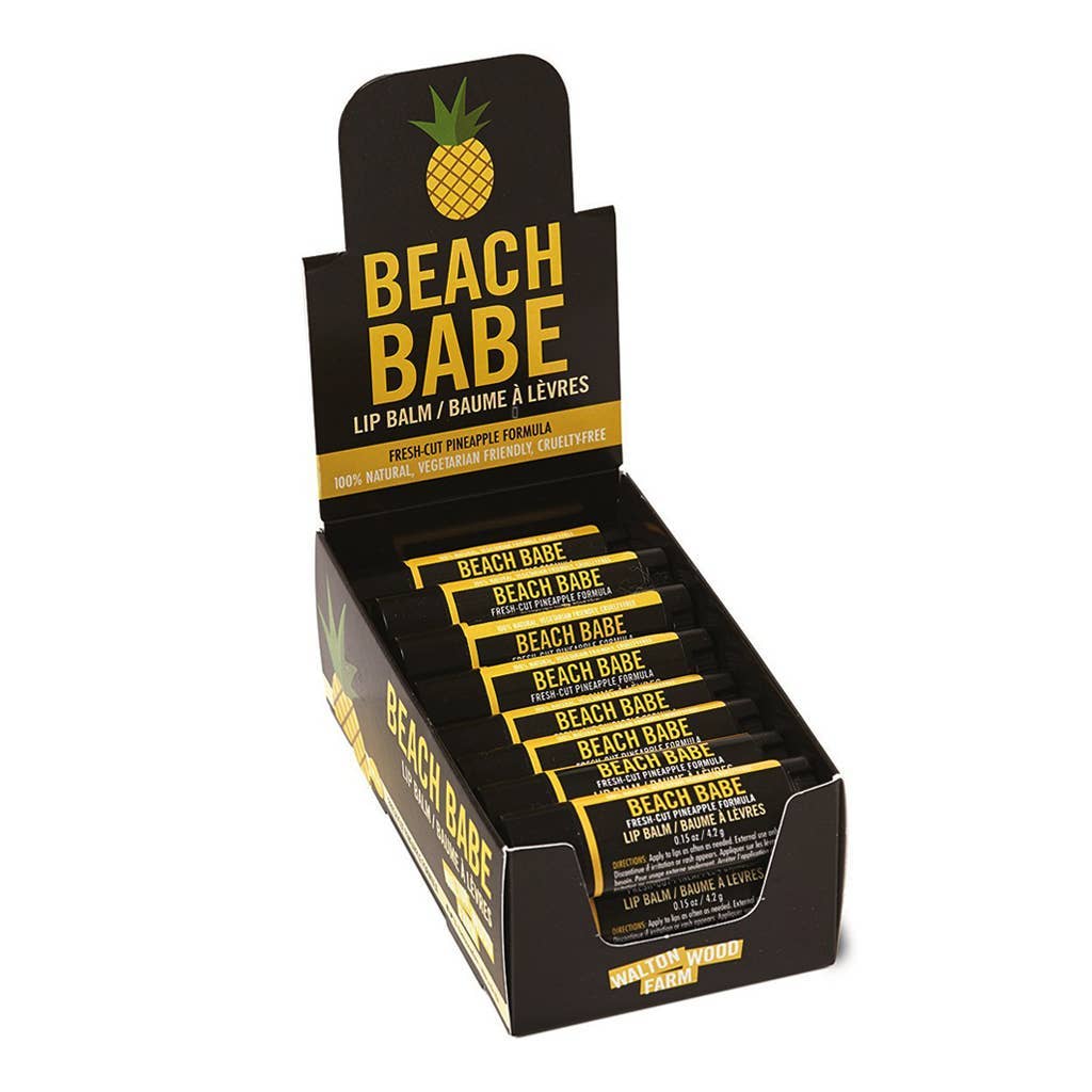 Walton Wood Farm - Lip Balm Pack - Beach Babe - Fresh-Cut Pineapple