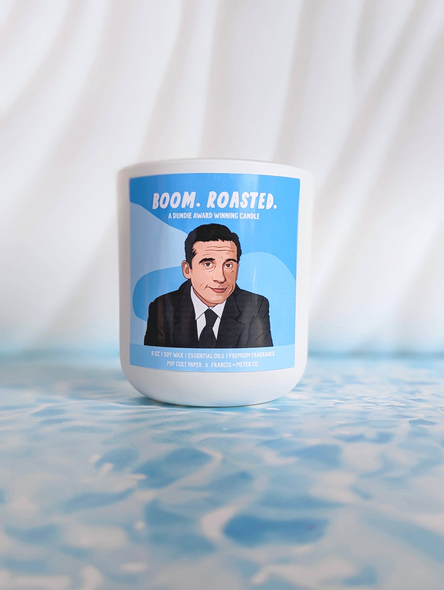 Pop Cult Paper - Funny Candle - 8 oz Soy Wax Office Candle