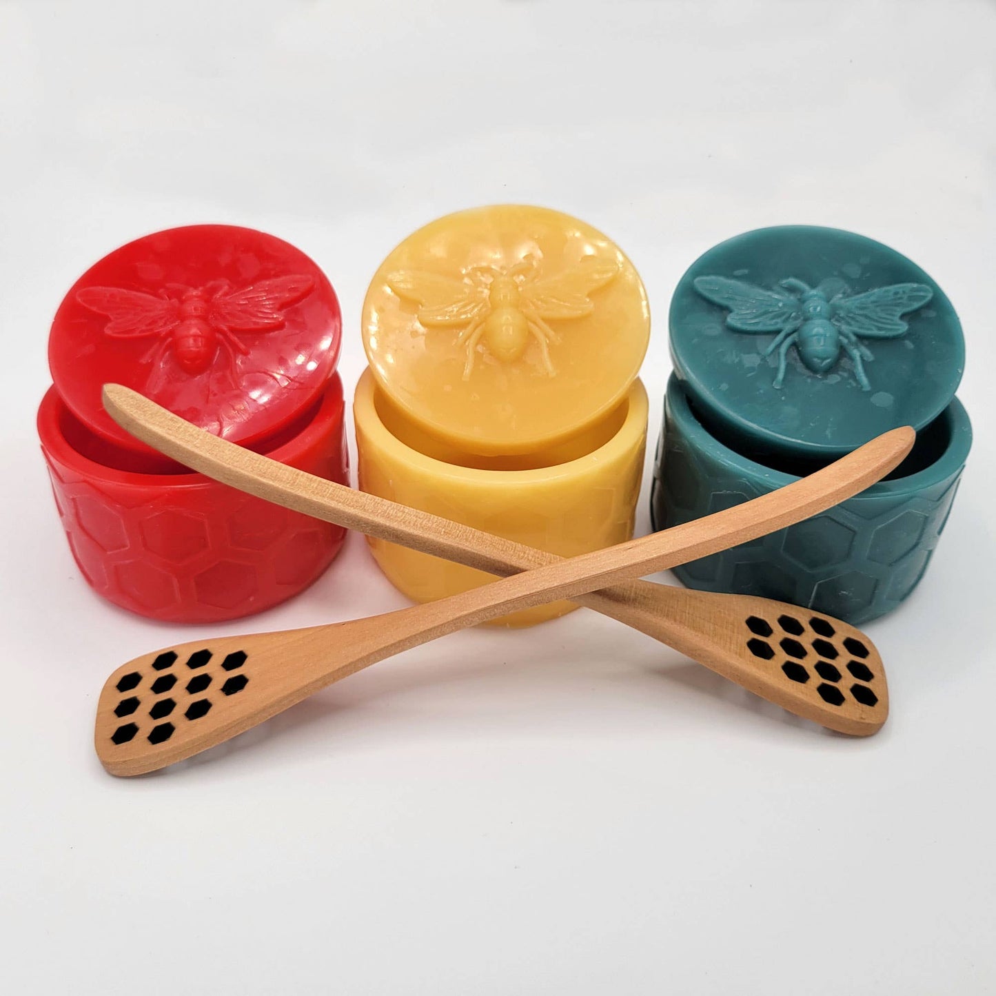 Eastvan bees - Beeswax honeypot: Natural