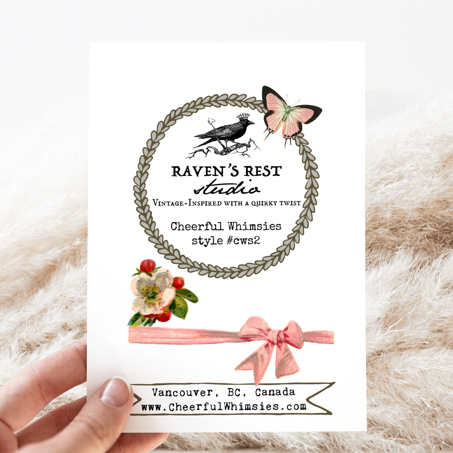 Raven's Rest Studio - Card. Never Forget How Ridiculously Fabulous You Are.