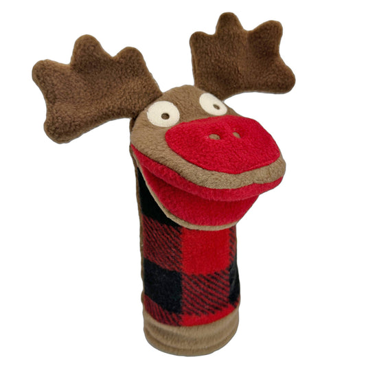Cate and Levi - Rudolph The Reindeer Softy Puppet : 12 inch height (30.5 cm)