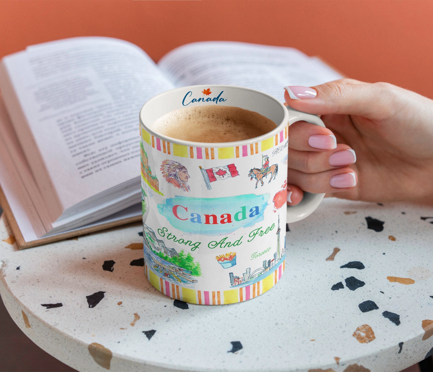 Northern Icons Canada - Canada Icons Souvenir Coffee Mug