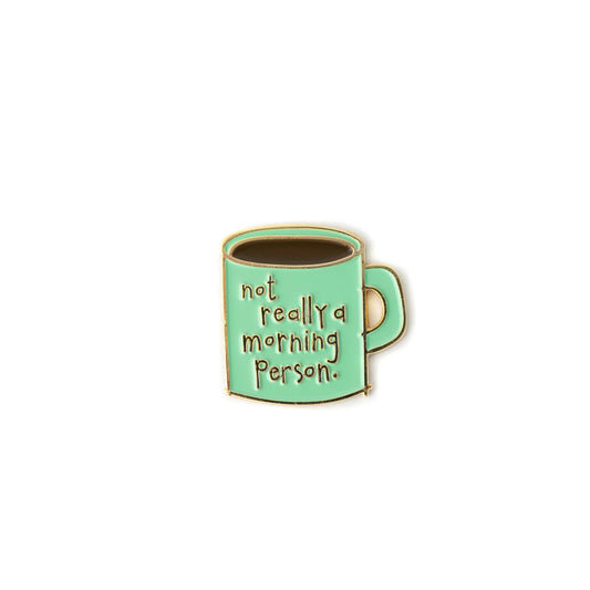 carolyndraws - Morning Person Enamel Pin