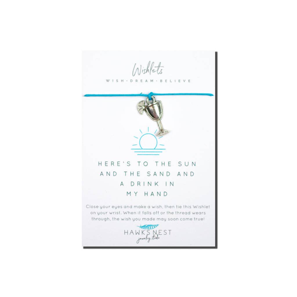 Hawk's Nest Jewelry Studio - Cocktail Wishlet: Antique silver