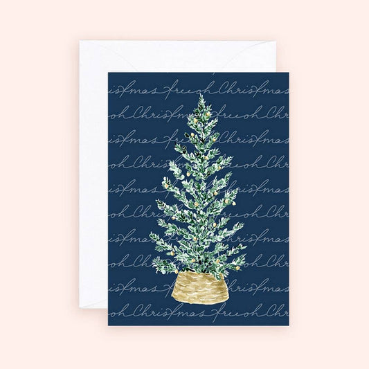 Almeida Illustrations - Mini Card - Oh Christmas Tree Enclosure Card