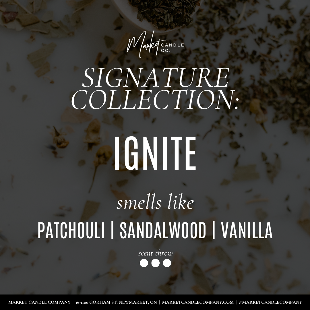 Market Candle Company - IGNITE DIFFUSER REEDS: STANDARD LABEL