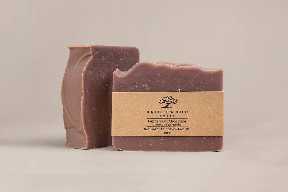 Bridlewood Soaps - Chocolate Peppermint Soap Bar