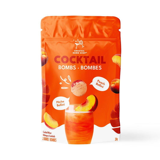 Cocktail Bomb Shop - PEACH BELLINI (2 PACK)
