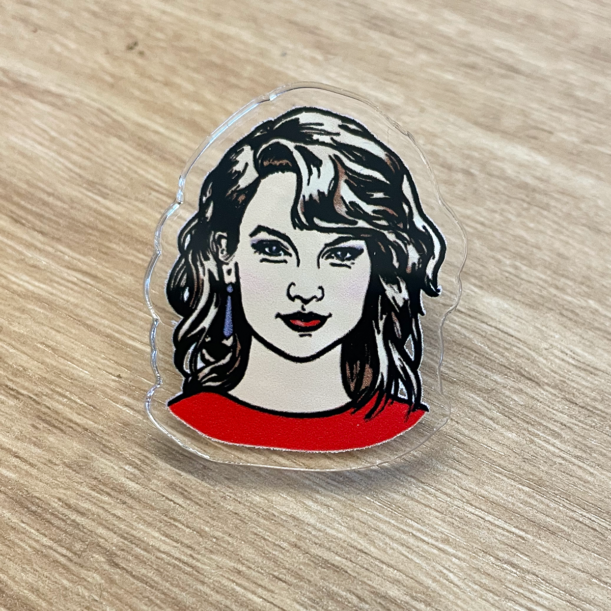 Design Corner - Taylor Swift Acrylic Tack Pin