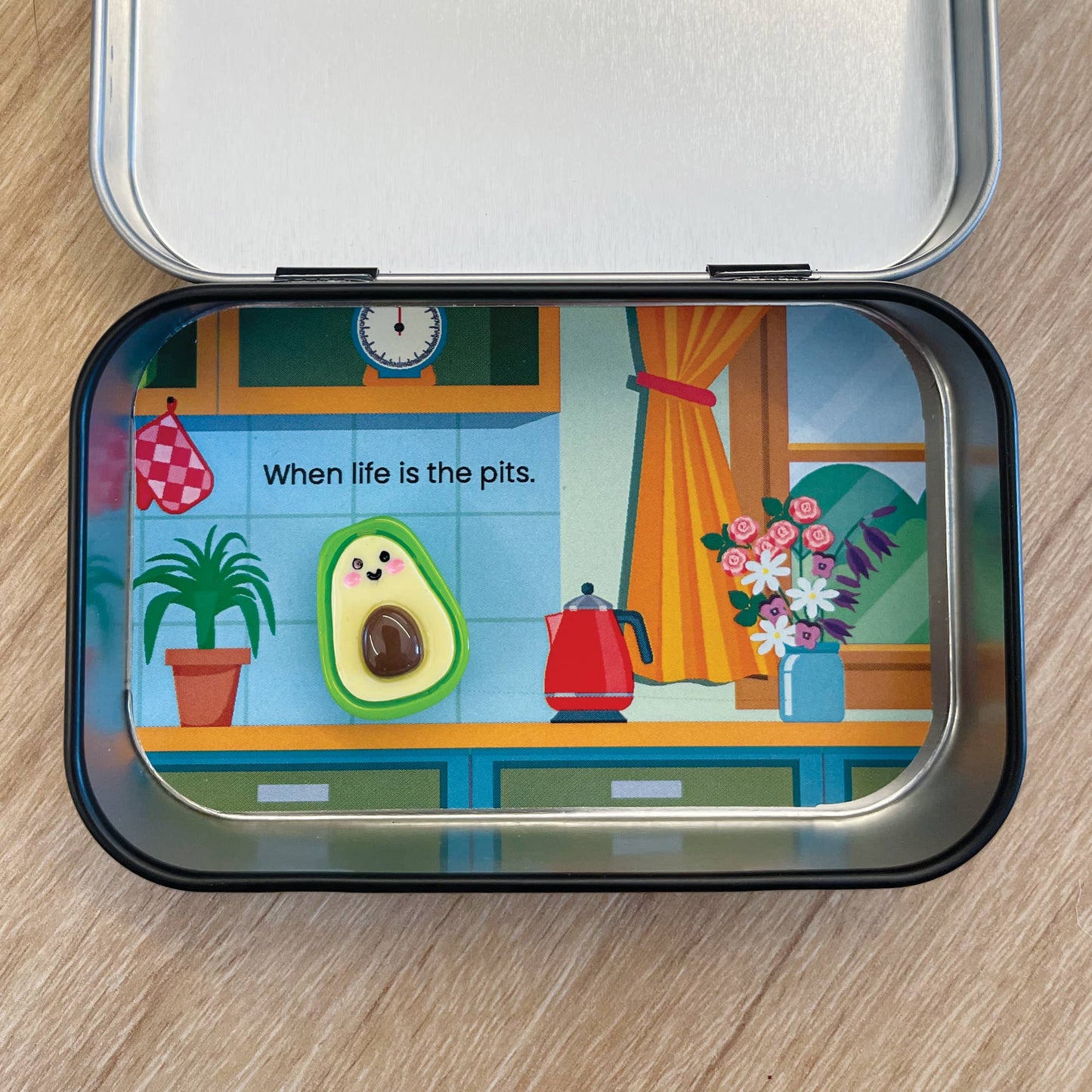 Design Corner - Matchbox Surprise Card Tin - You guac my world