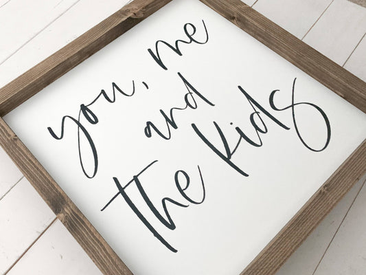 Ashwood Designs - You, me and the kids: Dark Walnut