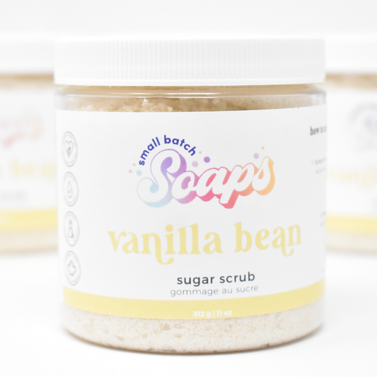 Small Batch Soaps - Vanilla Bean Sugar Scrub