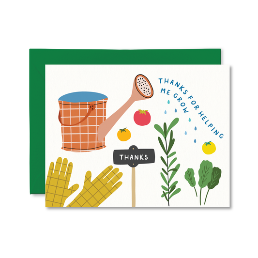 Pretty by Her - Thanks For Helping Me Grow Card