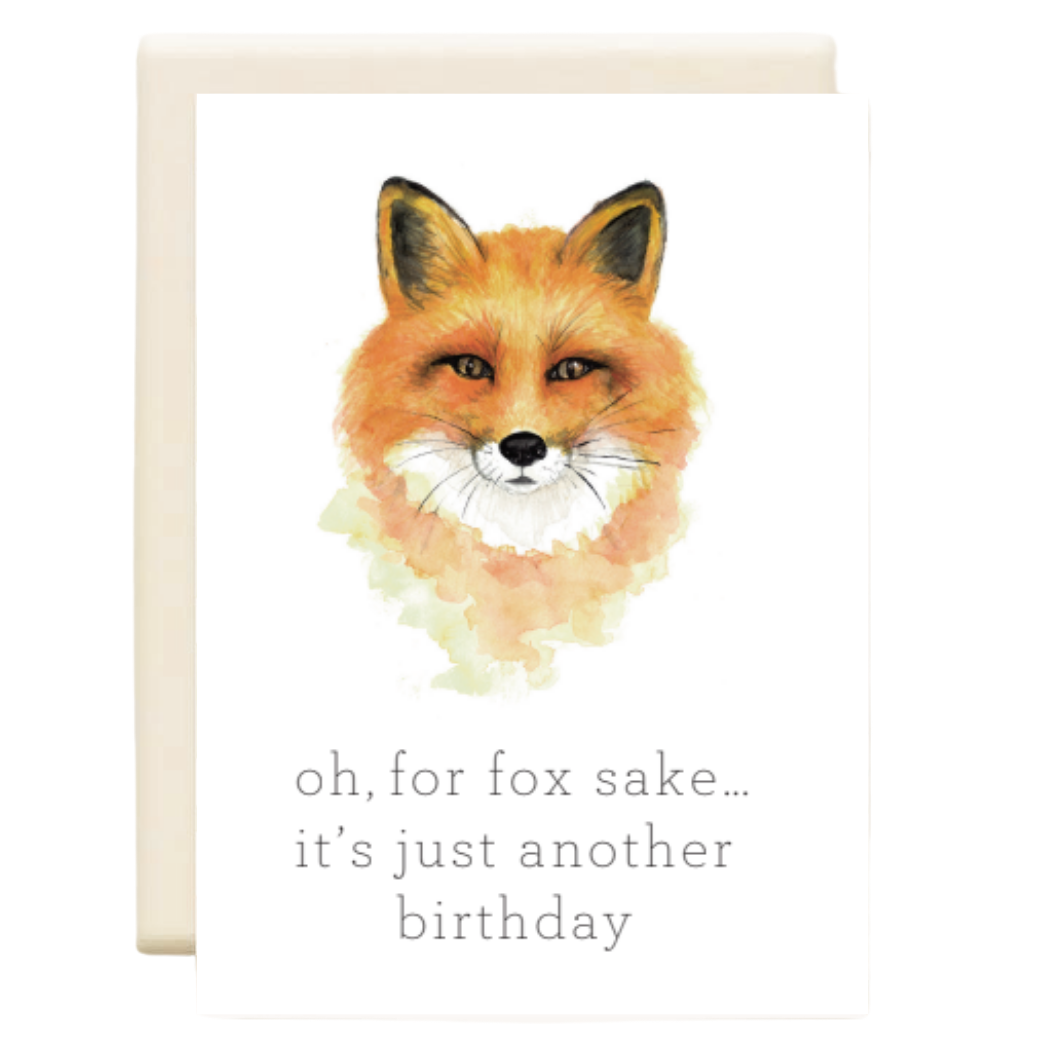 Inkwell Cards - Fox | Birthday Greeting Card