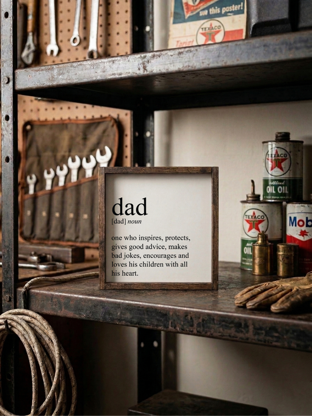 Williamraedesigns - Dad Definition Framed Print