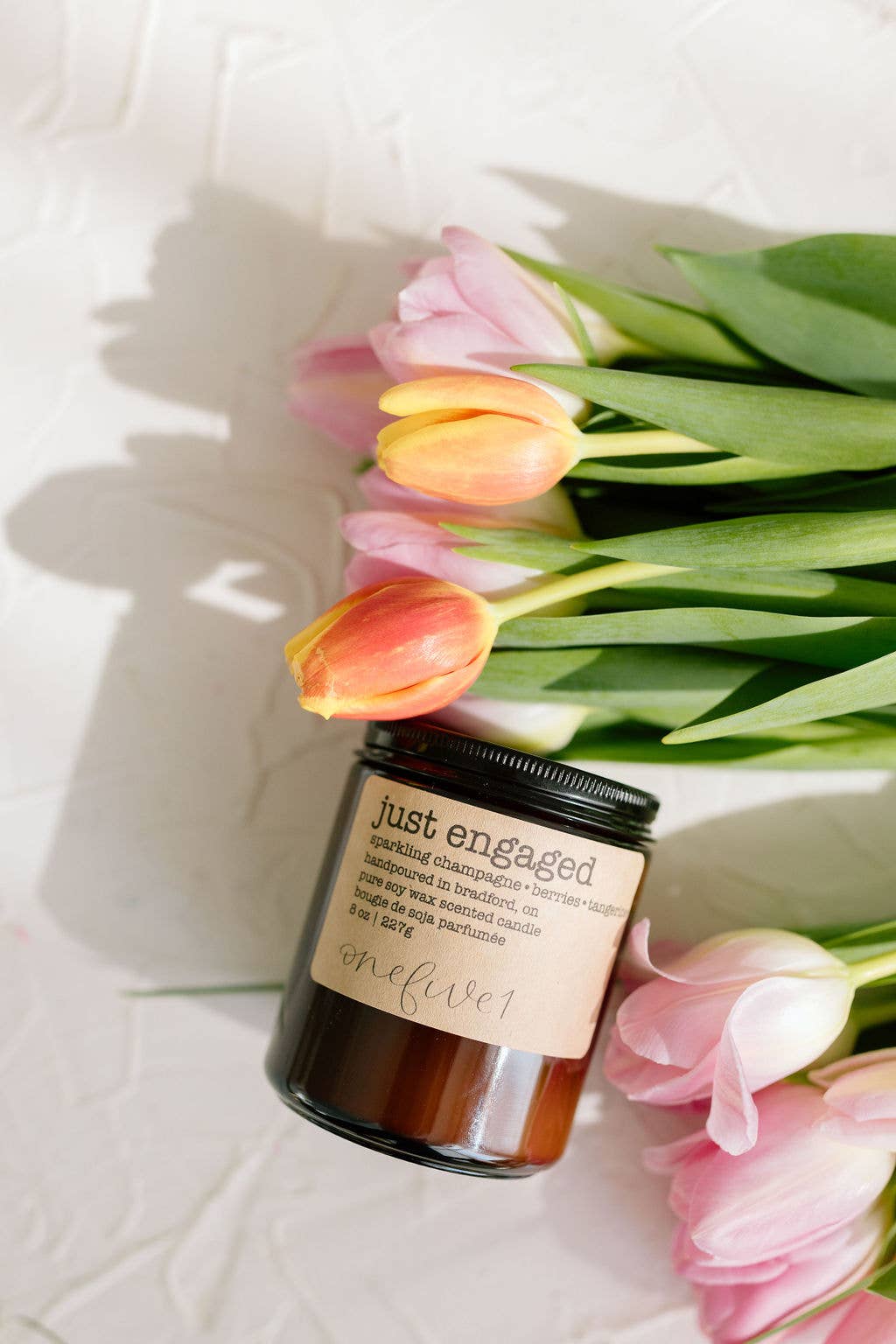 onefive1 - Just engaged -soy wax candle: Booked and busy