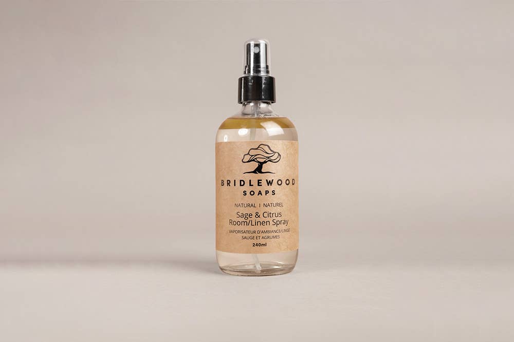 Bridlewood Soaps - Room/Linen Spray: Sage & Citrus