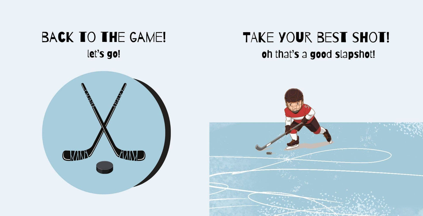 Doodle Paw Press - Hello Hockey- Baby's First Hockey Book