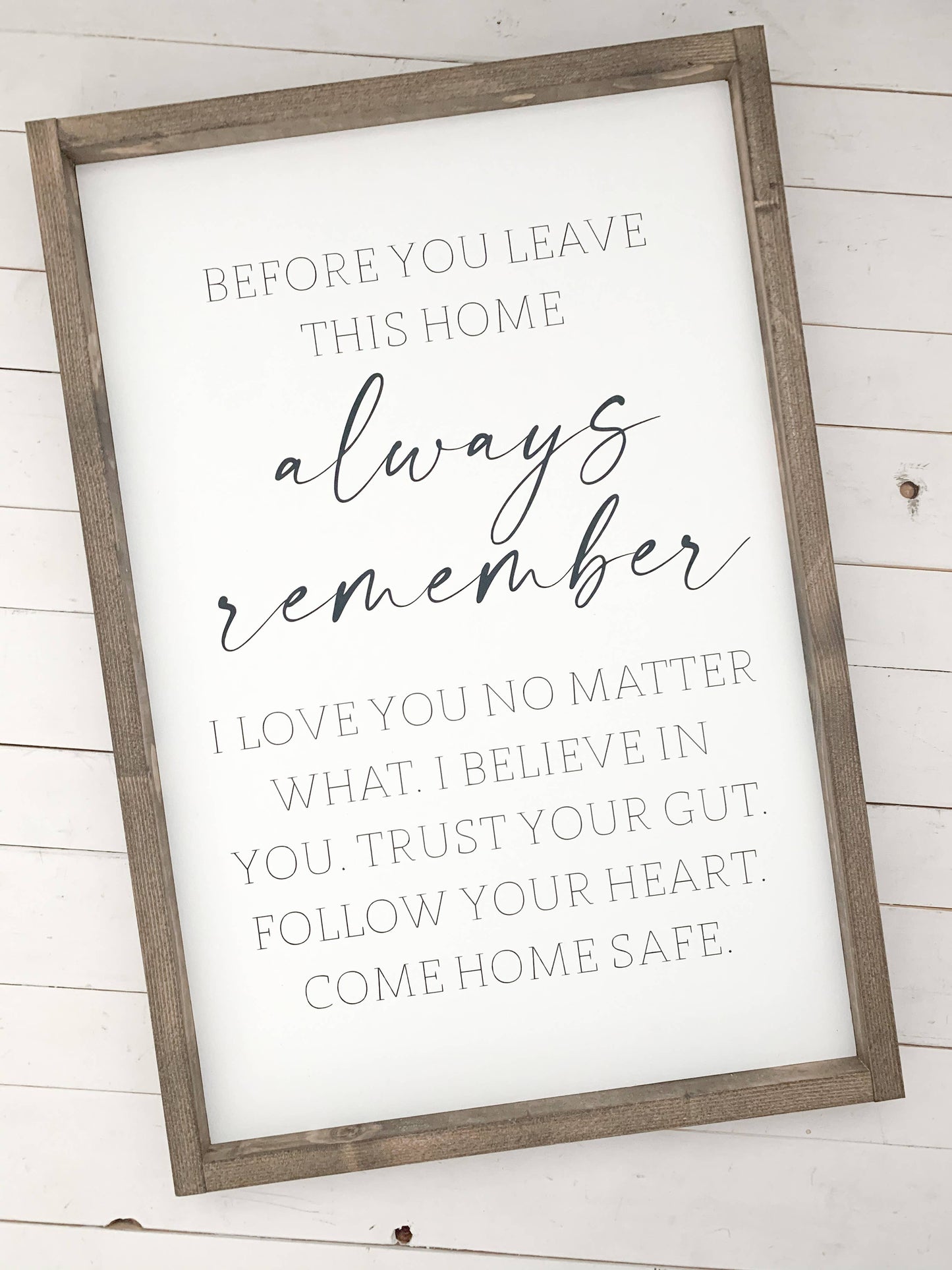 Ashwood Designs - Always Remember: Dark Walnut