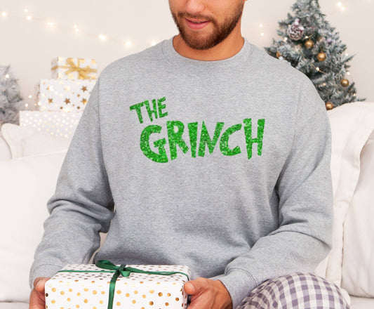 Oakbury Designs - The Grinch: Crewneck