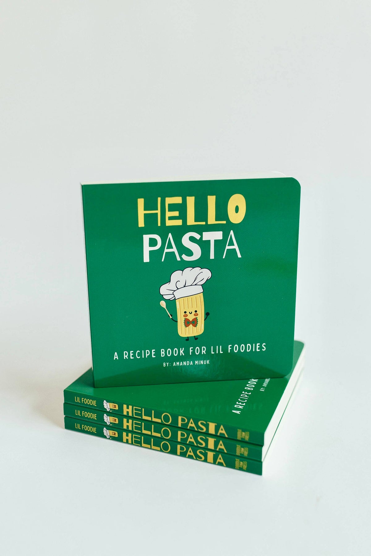 Doodle Paw Press - Hello Pasta| Baby Pasta Book| Italian Food Baby Board Book