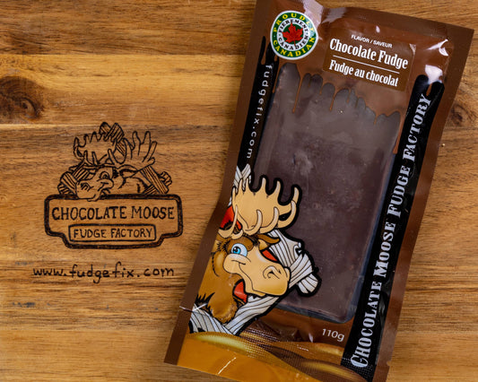 Chocolate Moose Fudge Factory - Fudge - Chocolate 110g