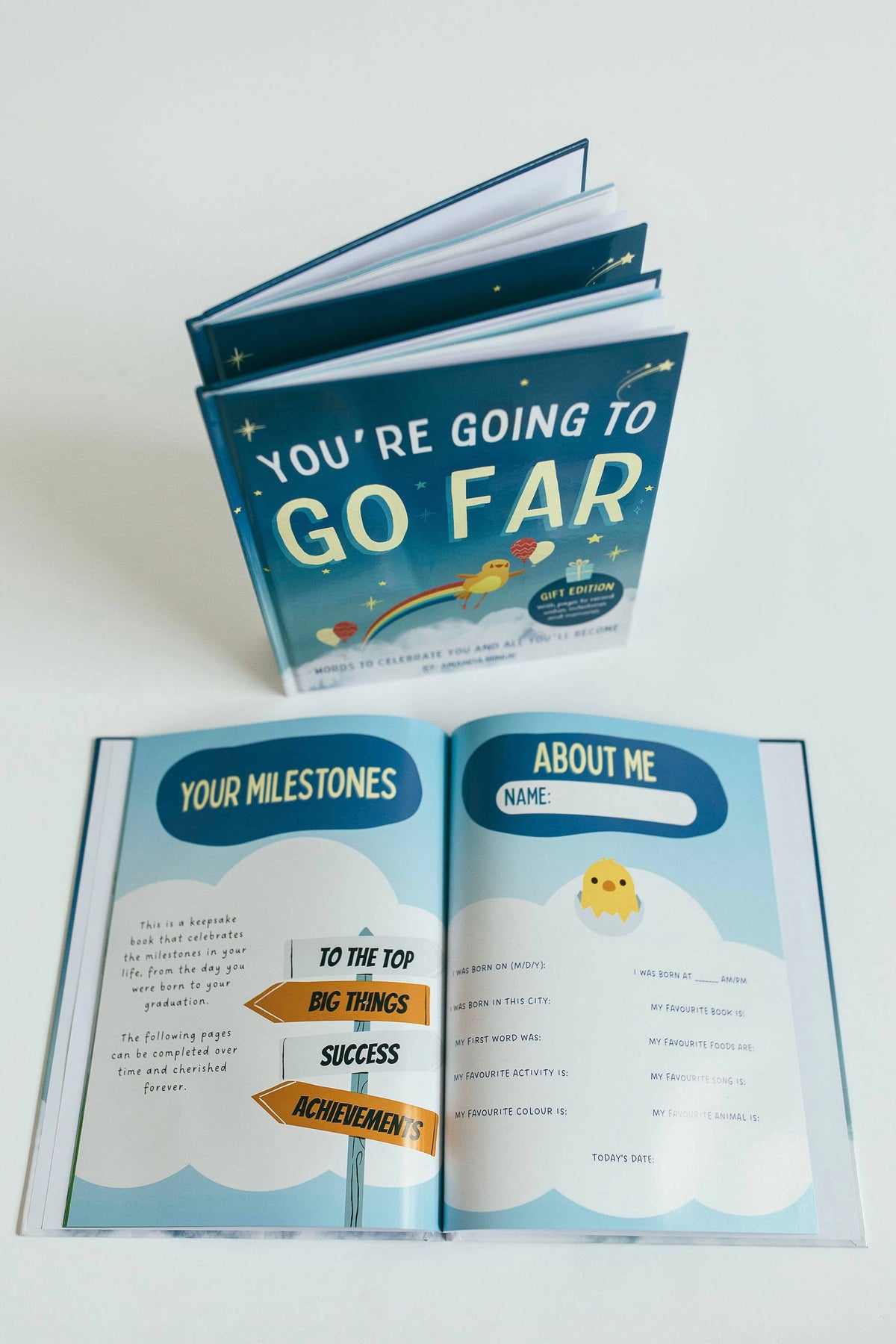 Doodle Paw Press - You're Going To Go Far | New Baby Gift | Birthday Gift |