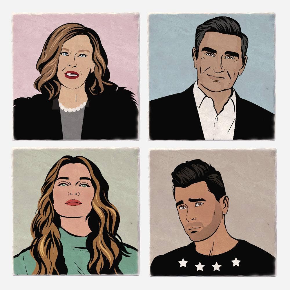 Versatile Coasters Canada - Schitt's Creek Coasters