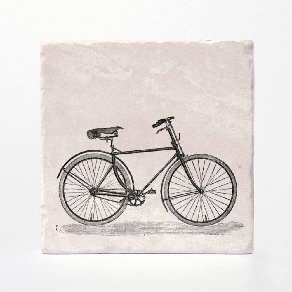 Versatile Coasters Canada - Old Timey Bicycle Coasters: 4"x4"
