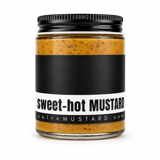 salt + MUSTARD - Sweet-hot MUSTARD
