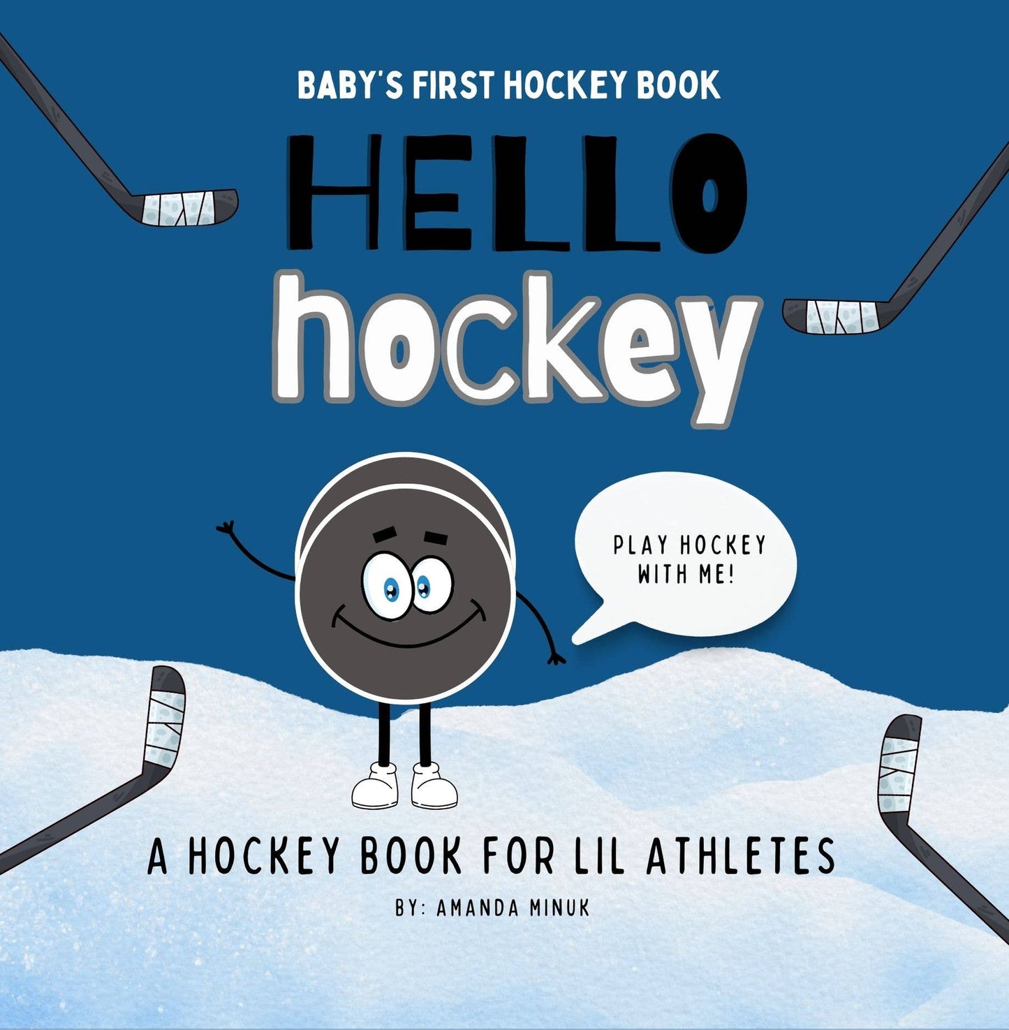 Doodle Paw Press - Hello Hockey- Baby's First Hockey Book