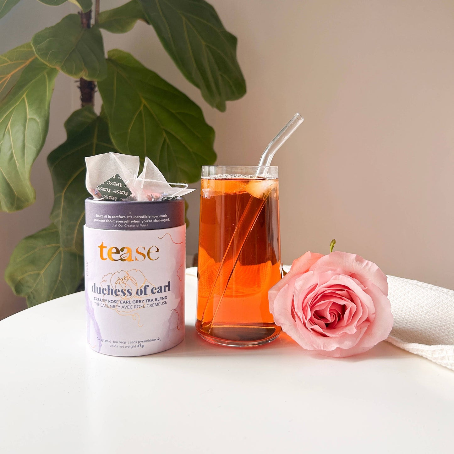 Tease | Wellness Tea Blends + Accessories - Duchess of Earl | Creamy Earl Grey Black Tea For Energy