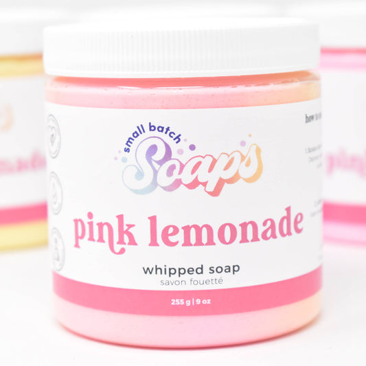 Small Batch Soaps - Pink Lemonade Whipped Soap