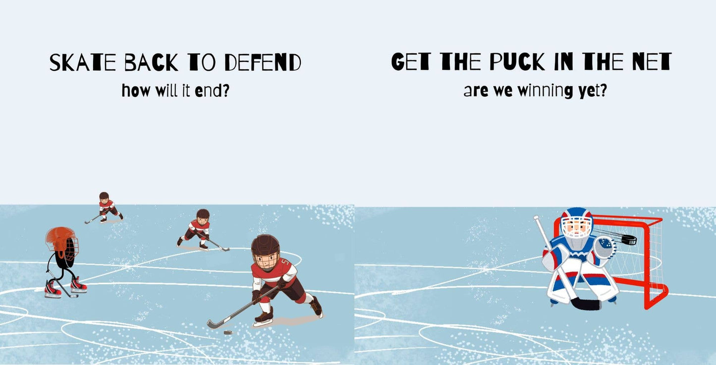 Doodle Paw Press - Hello Hockey- Baby's First Hockey Book