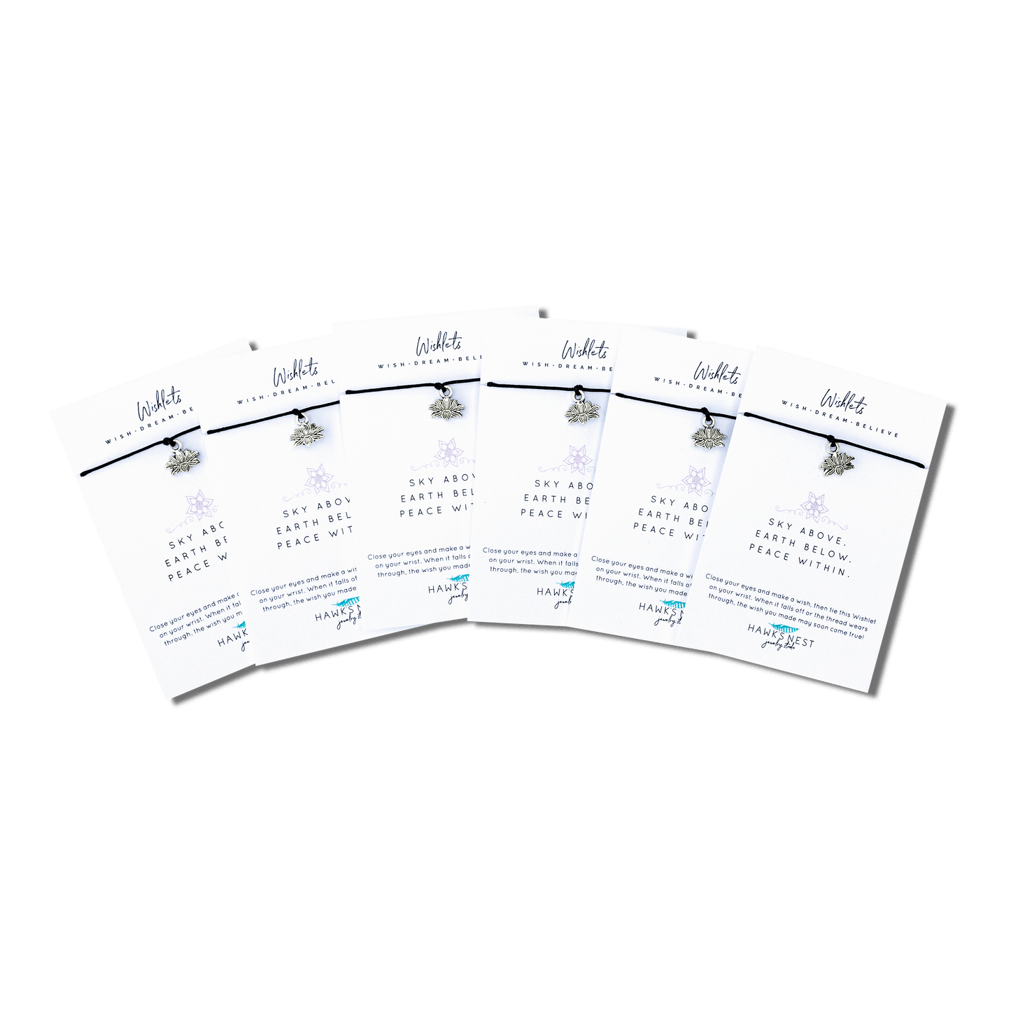 Hawk's Nest Jewelry Studio - Lotus Wishlet: Lotus