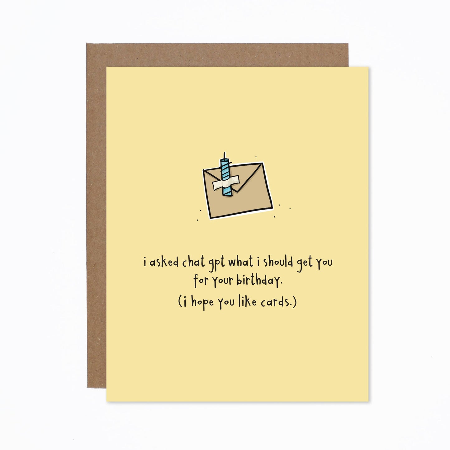 carolyndraws - I asked Chat GPT Birthday Card