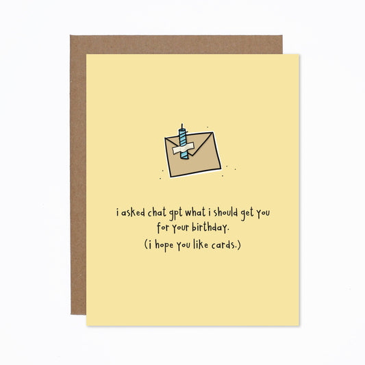 carolyndraws - I asked Chat GPT Birthday Card